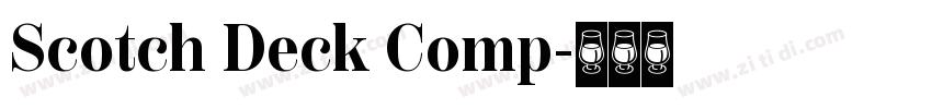 Scotch Deck Comp字体转换